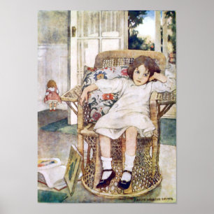 Childhood Punishment by Jessie Willcox Smith Poster