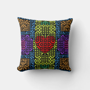 Childhood Revisited Heart Cushion