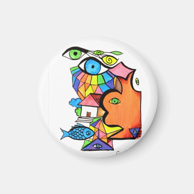 Childhood story magnet (Front)