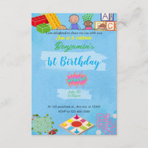 Childish Birthday Invitation