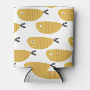 Childish Pattern, Funny Fishes. Can Cooler