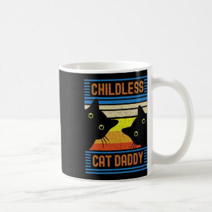 Childless Cat Daddy 2024 For President Cat Dad Coffee Mug