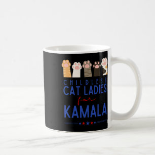Childless Cat Ladies For Kamala Coffee Mug