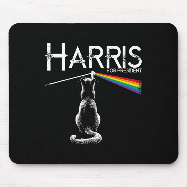 Childless Cat Ladies Funny Cat Lady  Mouse Mat (Front)