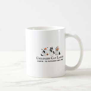 Childless Cat Ladies Hauntin The Patriarchy Kamala Coffee Mug
