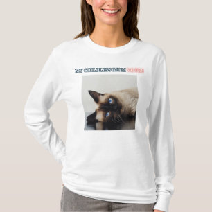 Childless Cat Ladies Pro Democracy  T-Shirt