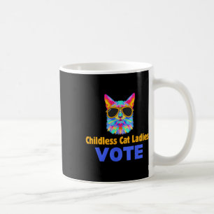 Childless Cat Ladies Vote Blue Coffee Mug