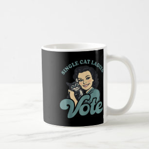Childless Cat Ladies Vote Kamala Harris 2024 Democ Coffee Mug