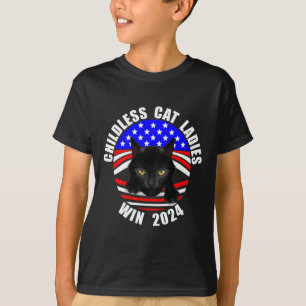 Childless Cat Ladies Win 2024 T-Shirt
