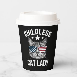 Childless Cat Lady 2024 Paper Cups
