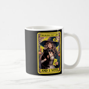 Childless Cat Lady And I Vote Coffee Mug