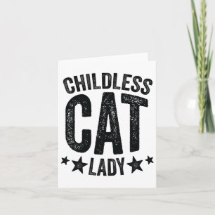 Childless Cat Lady Comma La Kamala Harris For Pres Card