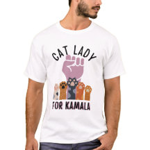 Childless Cat Lady For Kamala 2024 Harris Walz