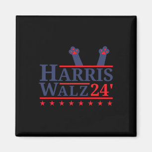 Childless Cat Lady For Kamala Harris Tim Wheimer 2 Magnet