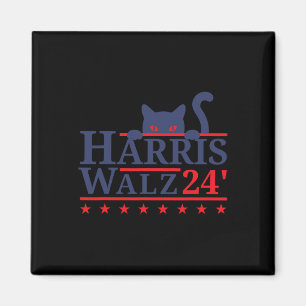 Childless Cat Lady For Kamala Harris Tim Wheimer 2 Magnet