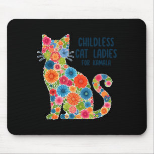 Childless Cat Lady For Kamala  Mouse Mat