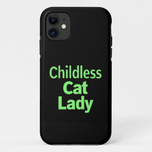 Childless Cat Lady Funny Vote 2024 iPhone 11 Case