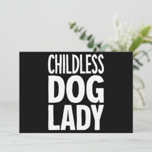 Childless Cat Lady Funny Vote 2024 Invitation