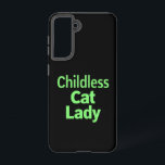 Childless Cat Lady Funny Vote 2024 Samsung Galaxy Case<br><div class="desc">Childless Cat Lady Funny Vote 2024</div>