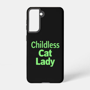Childless Cat Lady Funny Vote 2024 Samsung Galaxy Case