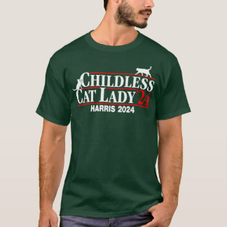 Childless Cat Lady Kamala  2024 Long Sleeve TShirt