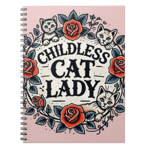 Childless Cat Lady Notebook