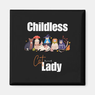 Childless Cat Lady Tank Top Magnet