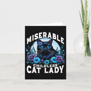 Childless Cat Lady Us Election Day Cat Ladies Card