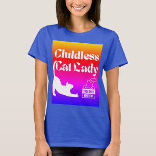 Childless Cat Lady Vote Tee
