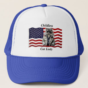 Childless Catlady Trucker Hat