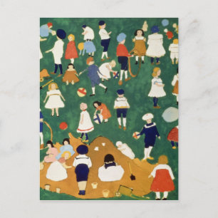 Children, 1908 postcard