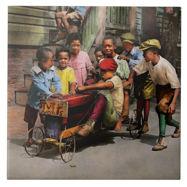 Children - 5th times a charm 1915 tile (Front)