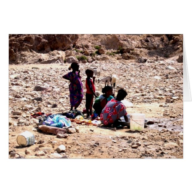 Children and goats (Front Horizontal)