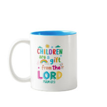 "Children Are a Gift" - Made-To-Order Blue