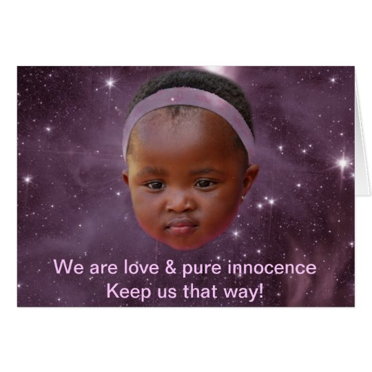 Children are pure love card