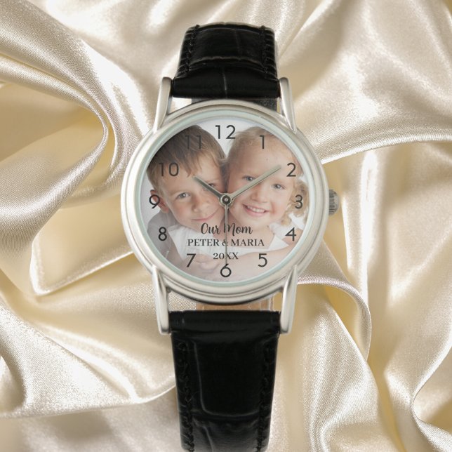 Children custom photo names year mum watch (Creator Uploaded)