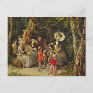 Children Dancing Postcard