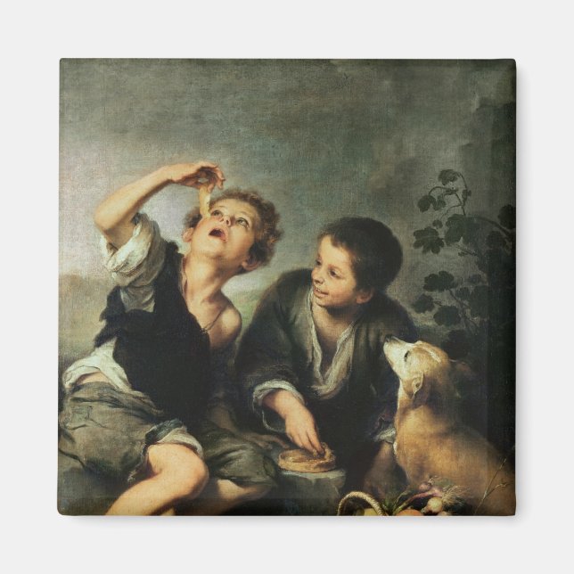 Children Eating a Pie, 1670-75 Magnet (Front)