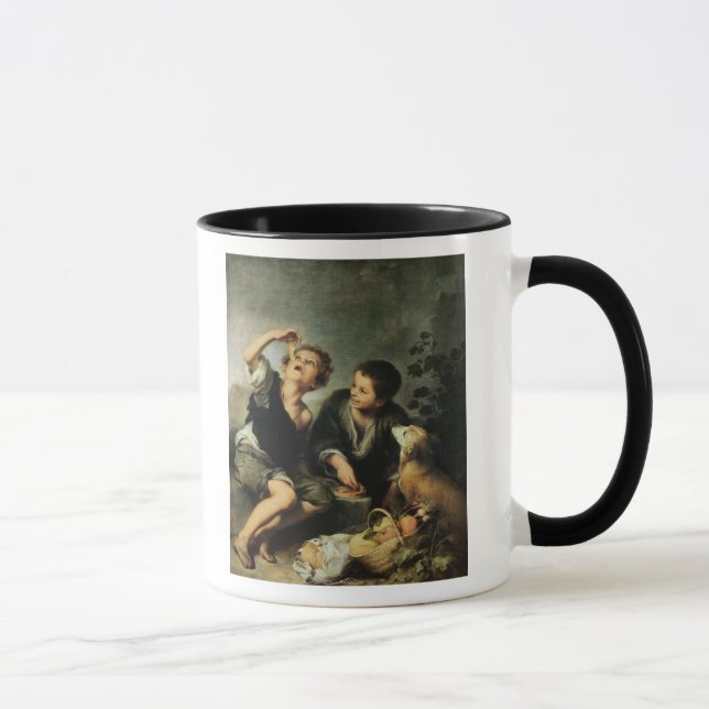 Children Eating a Pie, 1670-75 Mug (Right)
