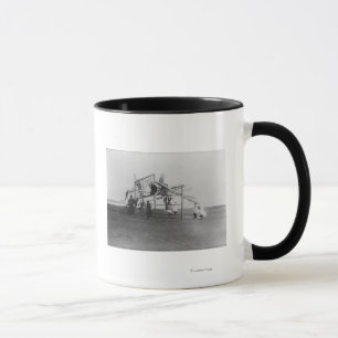 Children Enjoying Playground Swingset Mug