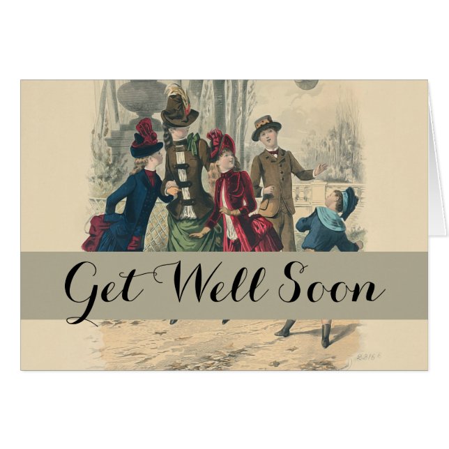 Children Family Antique Victorian Chilld (Front Horizontal)