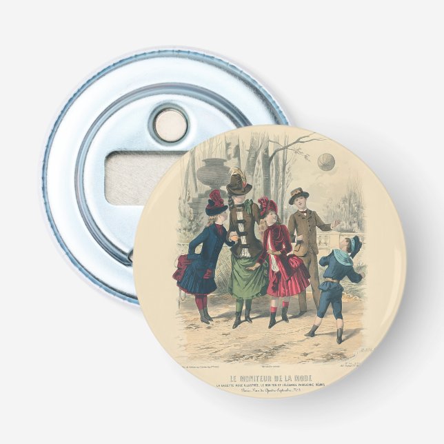 Children Family Antique Victorian Chilld Bottle Opener (Front)