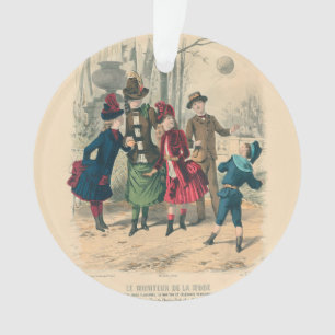 Children Family Antique Victorian Chilld Ornament