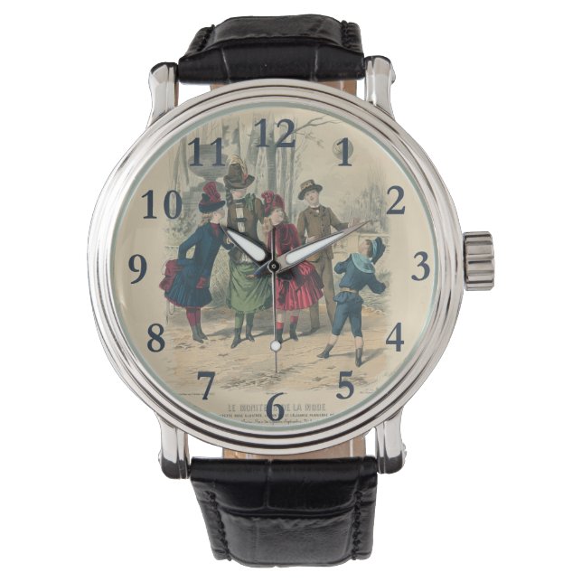 Children Family Antique Victorian Chilld Watch (Front)