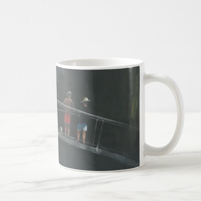 Children fishing coffee mug (Right)