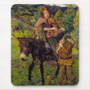 Children Going to Market (by John Lee) Mouse Mat