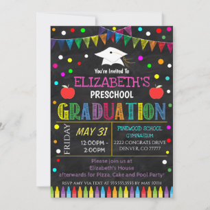 Children Graduation Ceremony Invitation