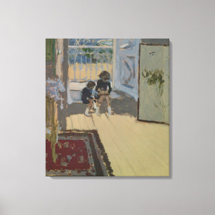 Children in a Room, 1893 Canvas Print