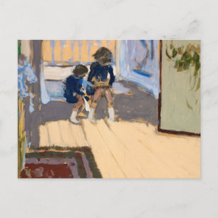 Children in a Room, 1909 by Edouard Vuillard Postcard