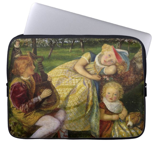 Children in the King's Orchard Laptop Sleeve (Front)